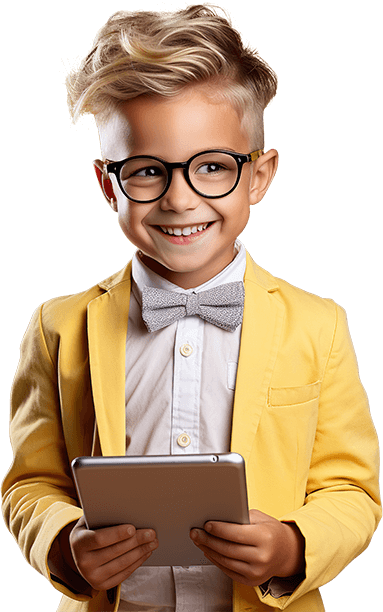 boy with book