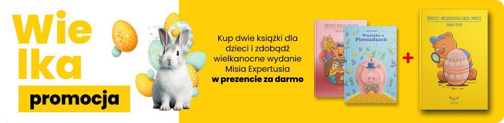 Baner reklamowy Expertuś wielkanocny