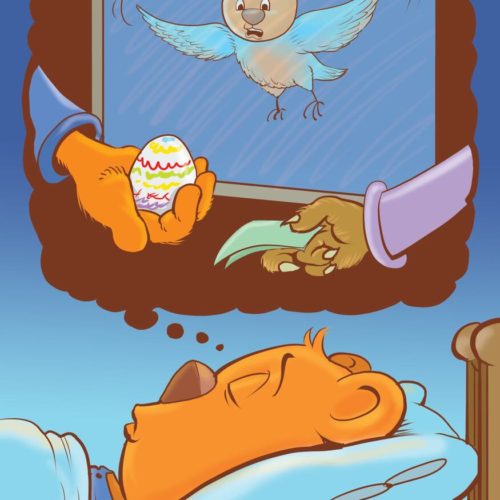 Ilustracja nr 5 z książki Expertuś i wielkanocna lekcja empatii