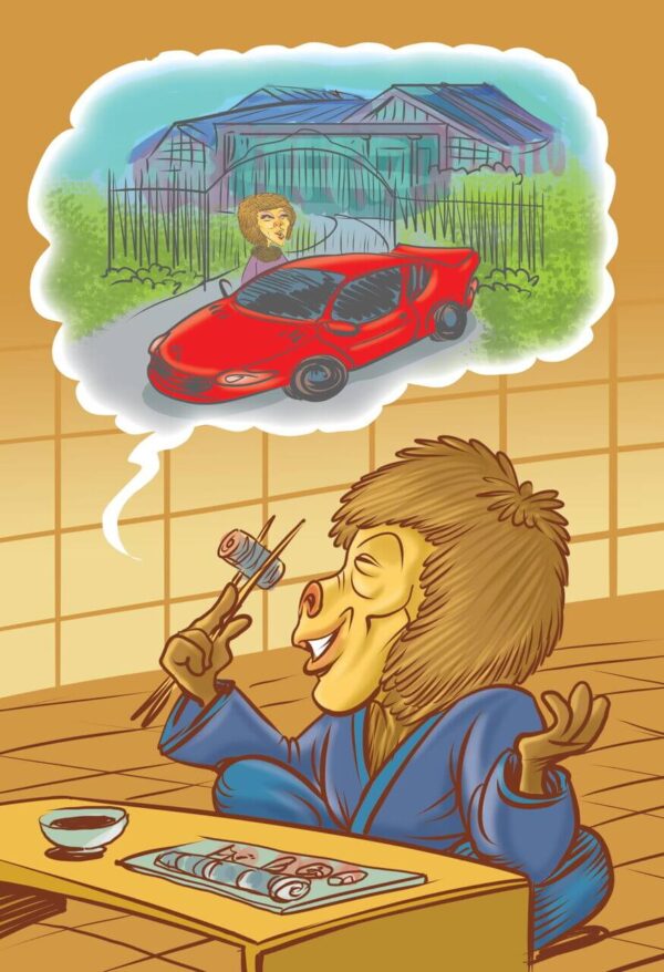 Ilustracja 3 z książki Expertuś i sztuka szczęśliwego życia