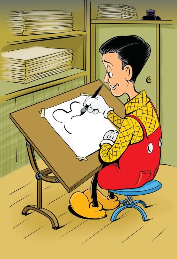 Ilustracja nr 3 z książki Jak Walt został Disneyem