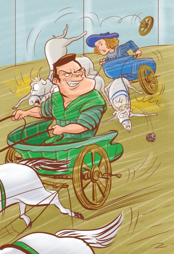 Ilustracja z książki Expertuś i pewność siebie