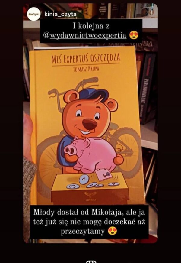 Opinie książka Miś Expertuś oszczędza 3